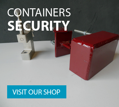 shipping container security and lock boxes